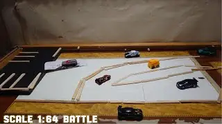 Satisfying RC Mini Parking Challenge with Obstacles | 1:64 🔥🔥