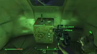 Fallout 4 - miss&atilde;o Queimado no Rio. c&oacute;digo do cofre