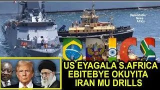 Iran okwetaba mu drill za BRICS kiretedde South Africa ebizibu. US ebataddeko akazito.