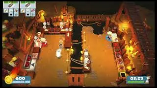 Overcooked! 2 - [4 Stars / Four Stars] Story / Story Mode 2-4