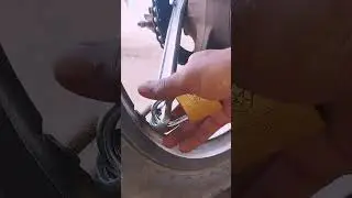 Motorsuper! Safety Hack 🔒 | Lock the Rear Wheel Pinion Hole | Anti-Theft Trick ! Wrench 🔧 brilliant