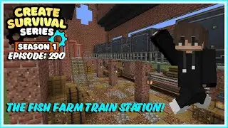 Converting My Lumber Mill into a Fish Factory! | Create Survival EP 290