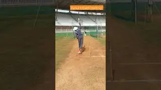 Rahul tripathi batting session with Abhishek jain sidearm specialist Mumbai 🌟