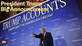 Смотрите новое заявление президента Трампа &mdash; Трамп заботится о новорожденных в Америке.