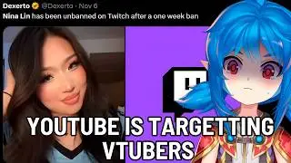 YouTube is SILENCING VTubers speaking out about Nina Lin | Leafit video REMOVED reacting to Critial