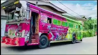 DINETHBUS LK beautful bus video in sinhala sashiya bus lk