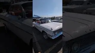 1961 Chevrolet Impala custom lowrider Pomona classic car show #clasiccars #61impala #classic