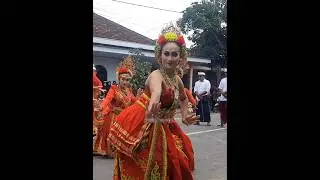 Tarian Balaganjur Indra Giri Kirab Budaya Grebeg Suro Temurejo