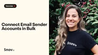 How To Add Hundreds Of Email Sender Accounts Fast With Snov.io!
