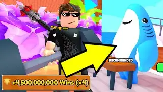 BILLION WINS PER FIGHT in ARM WRESTLE SIMULATOR! (Roblox)