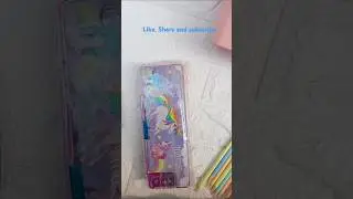 Magnetic pencil box #unique #art #returngift#viralvideo #ytshorts #stationery