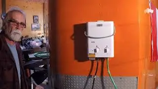 Cargo Trailer Camper On Demand Hot Water