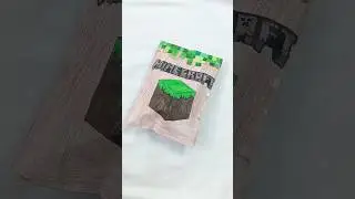 Minecraft blind bag 💚🤎 #blindbag #asmr #papersquishy #shorts #minecraft #diy