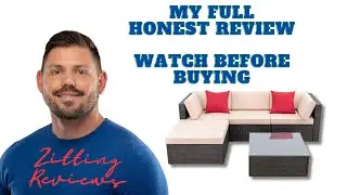 My Honest Review of Devoko 5 Pieces Patio Furniture Set | Zitting Reviews