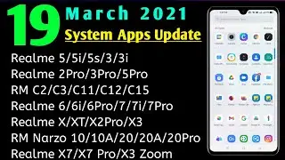 March System Update 2021 Realme Ui Download | New March System Realme Update 2021