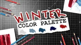 WINTER is HERE || Limited Color Palette || Izzy Sneed
