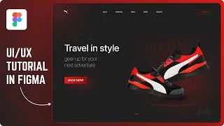 🔥 Create a Professional Website UI/UX Design in Figma - Figma Tutorial