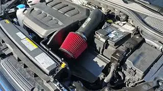 CTS air intake for MK8 Golf R