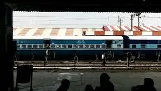 Different way of announcing train of NER Gonda Jn