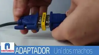 ADAPTADOR VGA HEMBRA HEMBRA DB-15 Miyoshi