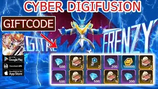 Cyber DigiFusion Gameplay 5 Giftcodes - Digimon RPG Android Game | Cyber DigiFusion Gift Codes