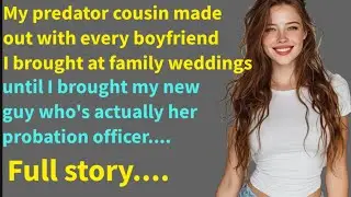 My predator cousin made out with every boyfriend i brought at family weddings until I brought... 