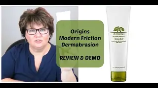 ORIGINS MODERN FRICTION DERMABRASION REVIEW & DEMO