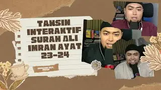 Tahsin Interaktif Surah Ali Imran Ayat 23-24