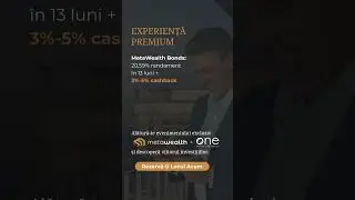MetaWealth x ONE: eveniment exclusiv pentru investitori din București!