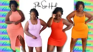 Rainbow Shops Plus Size / Mid size Try on Haul  Summer 2022!