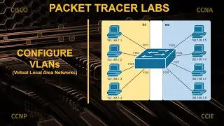 How to Configure VLAN (Virtual Local Area Network) | Cisco Packet Tracer Lab