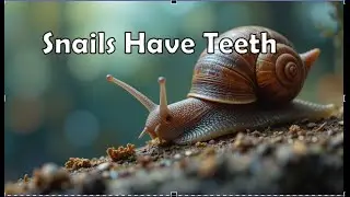 How Snails Use Their Teeth, from Eating to Survival
