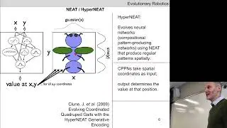 Evolutionary Robotics course. Lecture 18: NEAT/HyperNEAT contd.