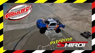 Team Corally Shiroi 6s extreme bashing test at the skatepark🤘🚀really power short course rc!