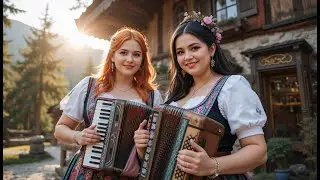 🌄 Deep Peace in Every Note! Austrian accordion & Guitar Instrumentals &ndash; Nature Background 🎶🍁
