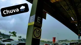 Cheguei em Itanhaém debaixo de uma grande chuva 🌧️😱