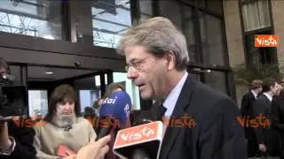 GENTILONI: IMPORTANTE SPINGERE MOSCA AL DIALOGO - CRISI RUSSIA UCRAINA