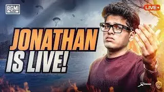 JONATHAN LIVE 🔥 | God-Level Clutch & Pure Aggression 😈 | BGMI Ranked Push