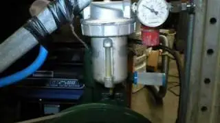 old air compressor install hack.