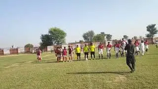 Jhok Ditta Football club and 598 GB Club In Jhok Ditta Football Tournament 2024