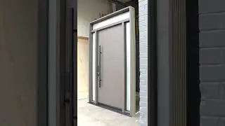 Custom Fiberglass Groove Series Exterior Door - EX-GR-005  | Kally LTD