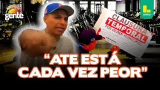 ATE: Clausuran gimnasio luego de que alcalde no pudo ingresar con acompañante l Arriba Mi Gente