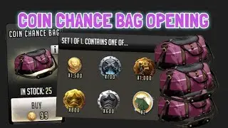 99 to 1500 COINS? COIN CHANCE BAG OPENING - Walking Dead RTS