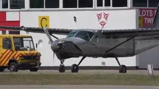 [4K] Cessna C208 Takeoff, Landing Shutdown [EHSE]