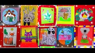 3  BOYUTLU  SANAT  ETKİNLİKLERİM &  BOYAMALAR