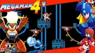Blinded By Light!💡| Let's Play Mega Man 4 #02 (NES)