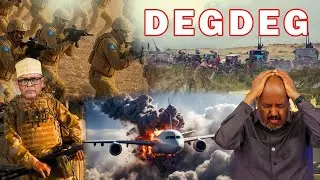 Diyaaradii XASAN SH oo Gantaal lagu dhuftay, Ciidanka Ciro oo Go'doon geliyay Iyo Mareykanka oo...