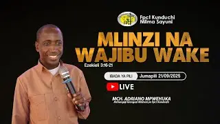 🔴 #LIVE: KARIBU KWENYE IBADA YA PILI SOMO MLINZI NA WAJIBU WAKE | Ezekieli 316-21