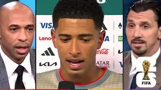 Jude Bellingham Post Match Interview | Mexico 2-3 England | Zlatan & Thierry Henry Analysis