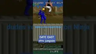 BAD DUDES vs DRAGON NINJA #clasicsarcades #retrogaming  #dataeast
